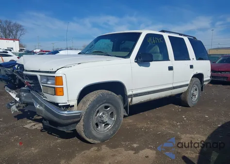 1998 GMC Yukon Slt из США, поврежденный, VIN 1GKEK13R2WJ718818